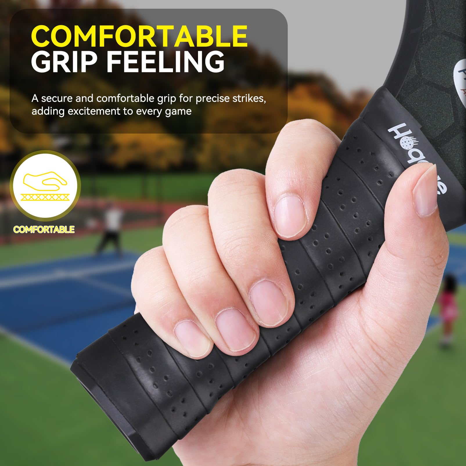 6 Packs Pickle Paddle Ball Grip Tape Tennis Badminton Racket Pick Overgrip Comfort Ball Equipment Accessories Dry Feel Racquet Handle Wrap Kit Tennis Lovers Women Men Birthday Ideal 4