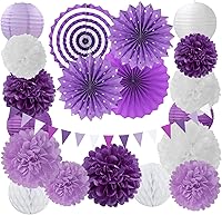 Vista 14 de Black Gold Graduation Party-Decorations Garland - 36pcs Congrats Grad Class 2026 Banner,Hat Hanging Streamers,College High School Congratulations