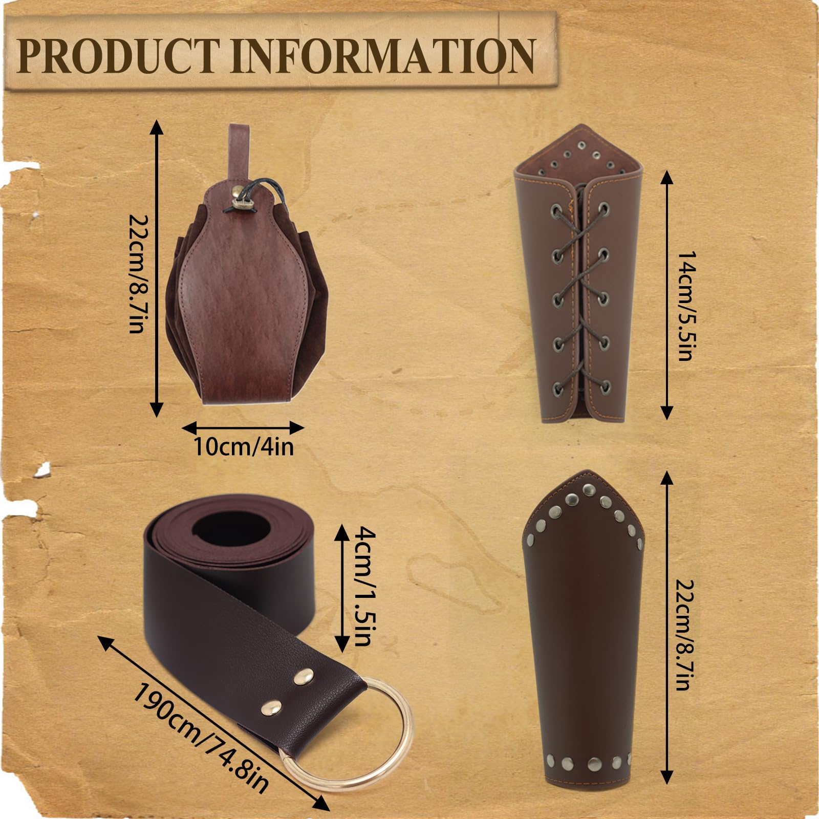 Disfraz Medieval Renacentista Hombre Conjunto de Ropa Medieval Traje Renacentista Disfraz de Vikingo con Camisa Pirata Pantalones Medieval Cinturón Muñequeras