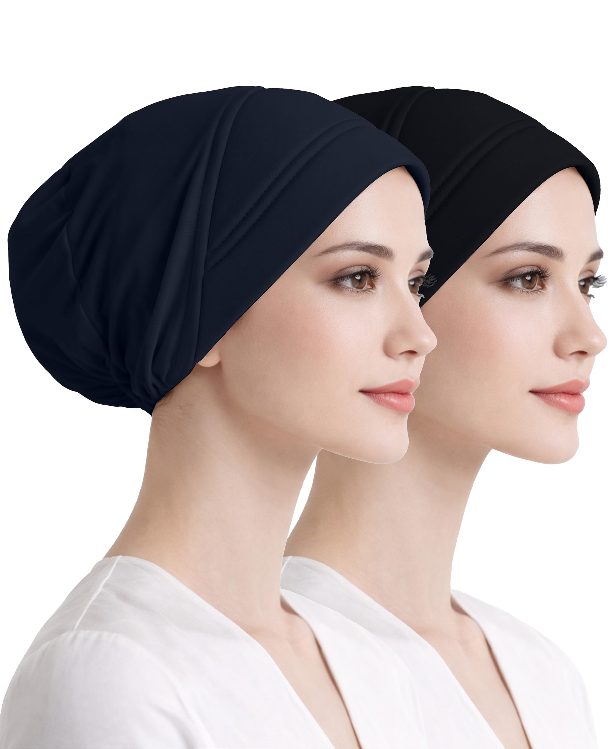 mehar Head scarves Yasna Volume Stretchable cap for Women Adjustable Hijab-picture-39