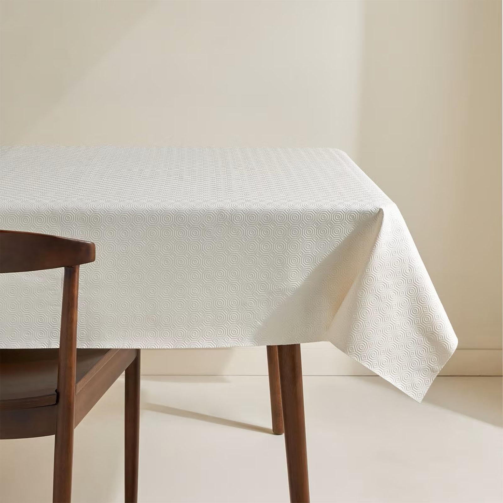 Mantel Muletón 100x110 cm Impermeable, no traspasan líquidos, Protege la Mesa contra Manchas, Golpes y rayaduras - Manteles Muletónes Gruesos Antimanchas Antideslizante