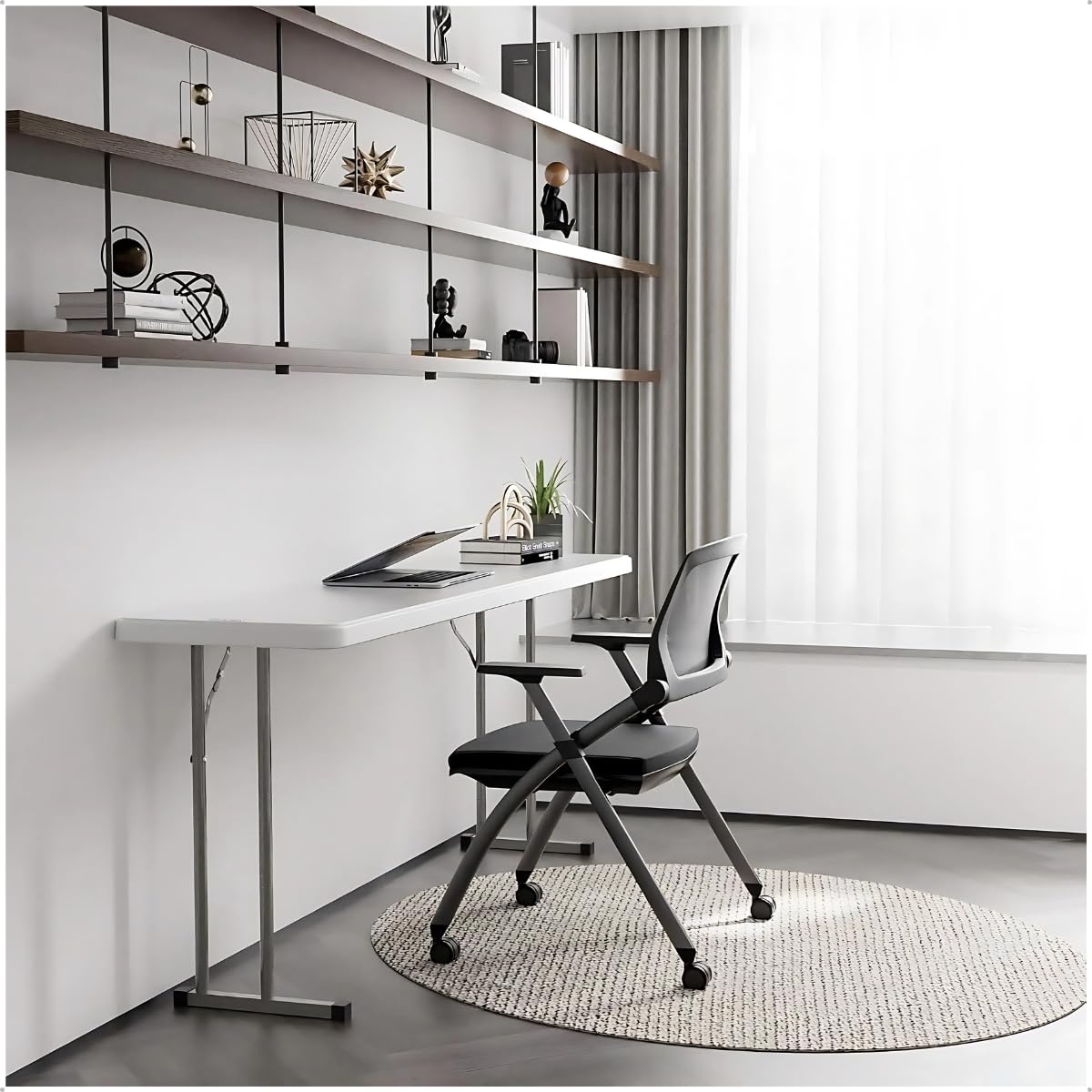 Mesa Retangular dobrável 180 x 46 cm | Amazon.com.br