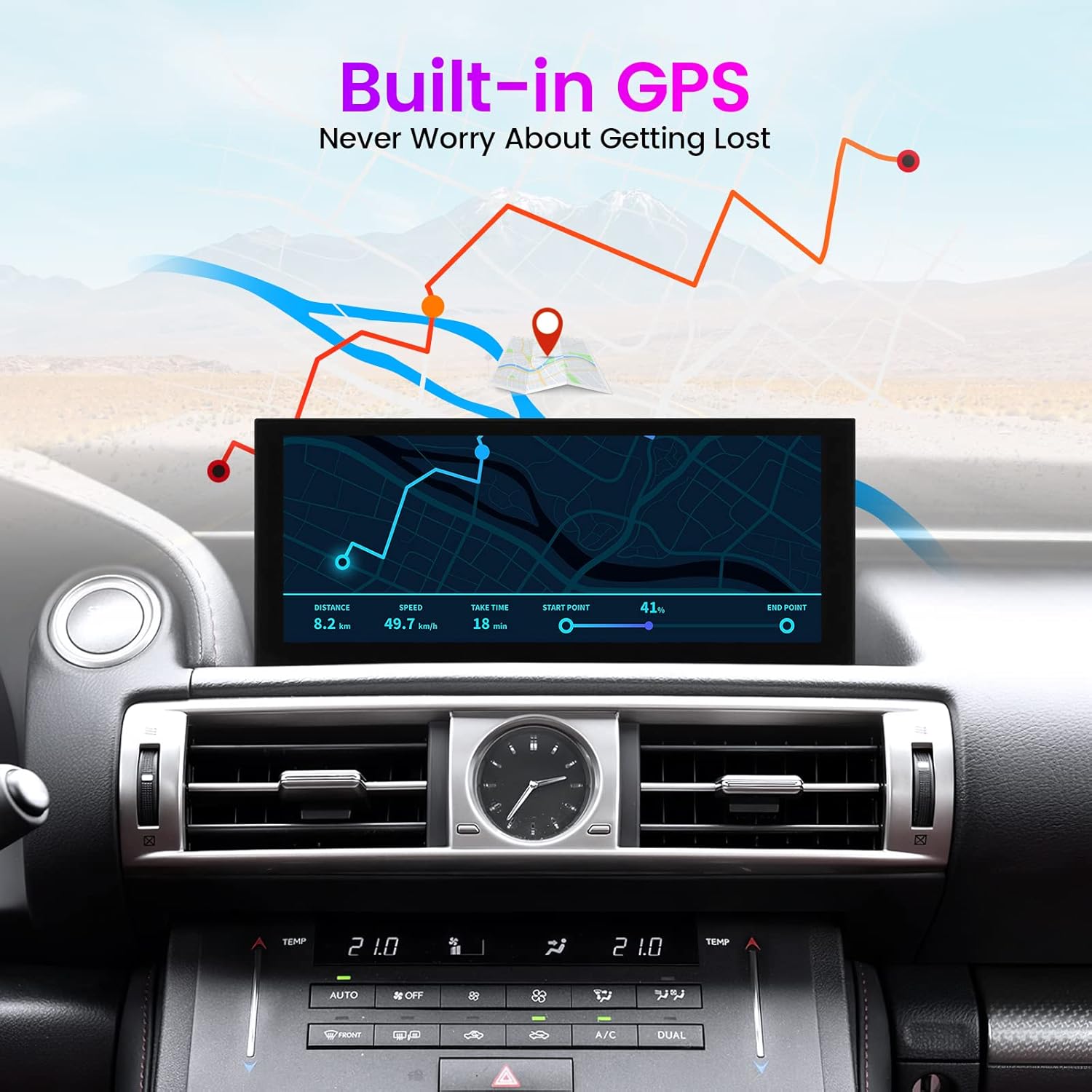 android 11 system 10 25 inch 1920x720 blue ray touch screen radio 8 core 4gb64gb gps navigation for 2013 2018 lexus is250 is300 is300h is350 is200t f