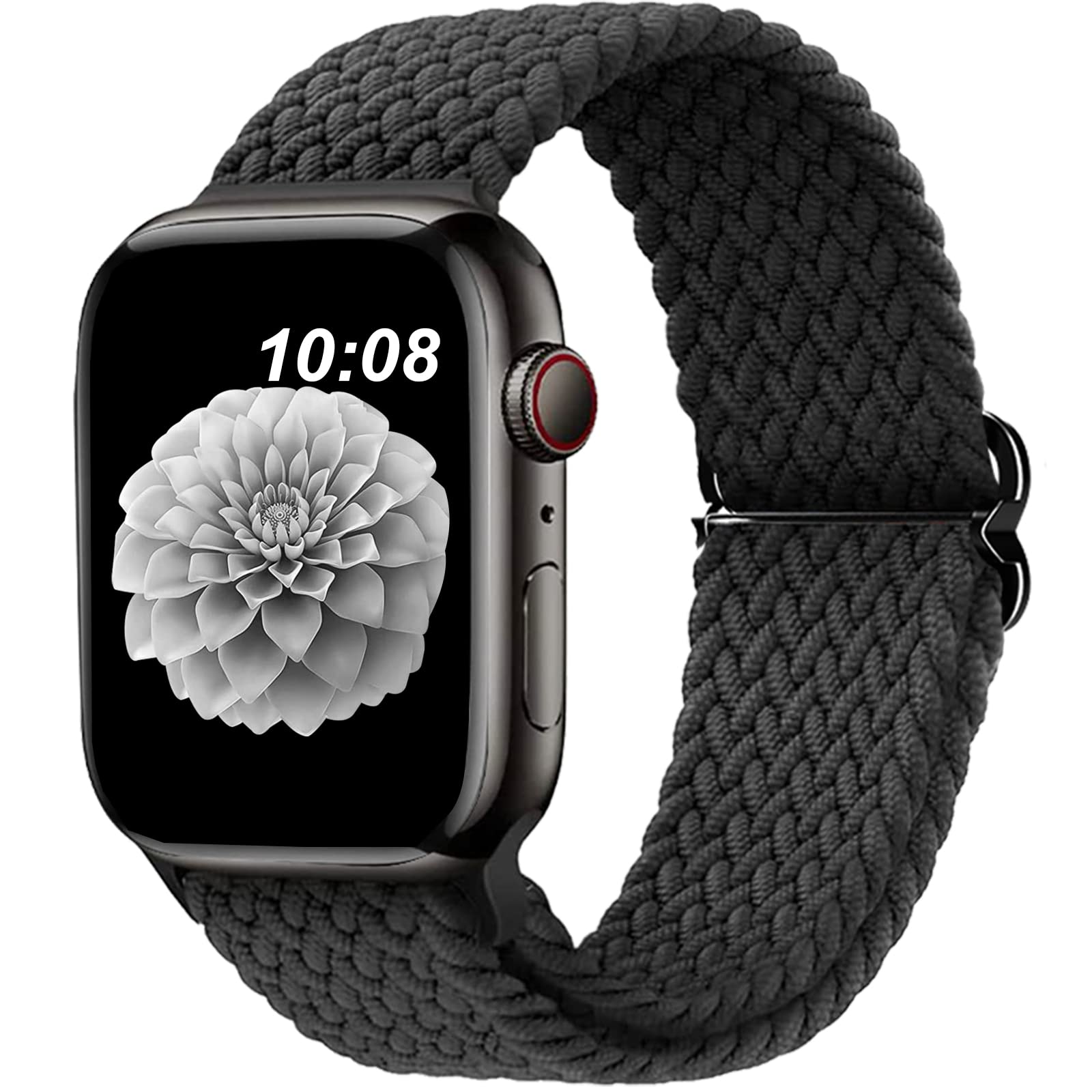 DOBSTFY Compatible with Apple Watch Band 38mm 40mm 41mm 42mm 44mm 45mm 46mm 49mm for Women Men,Stretchy Braided Apple Watch Strap for iWatch Series 10/9/8/7/6/5/4/3/2/1/SE/Ultra/Ultra 2