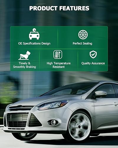 Miniatura 4 de SCITOO Rotores de frenos 2 piezas Kit de frenos traseros para Lexus RX350 2010-2015, para Lexus RX450h 2010-2015, para Toyota Highlander 2014-2019,
