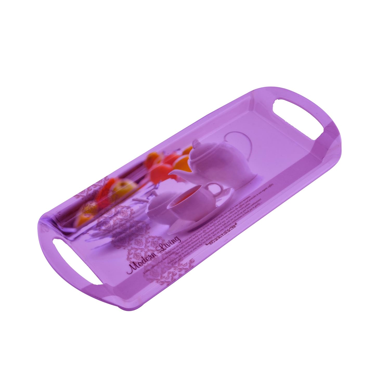 Dinewell Melamine Printed Serving Tray Kitchen & Dining Bed Breakfast