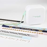 Vista 9 de Brother P-Touch Embellish Elite Connectable Decorative Ribbon and Tape Printer (PTP715EBT), white