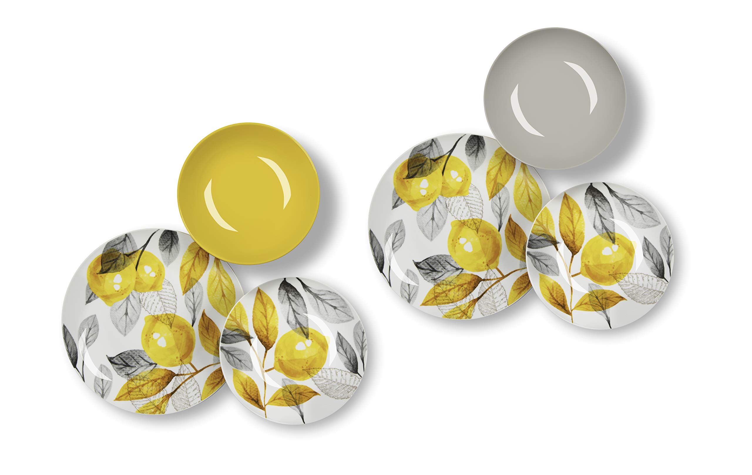Zastawa stołowa 18-częściowa Lemon Grey