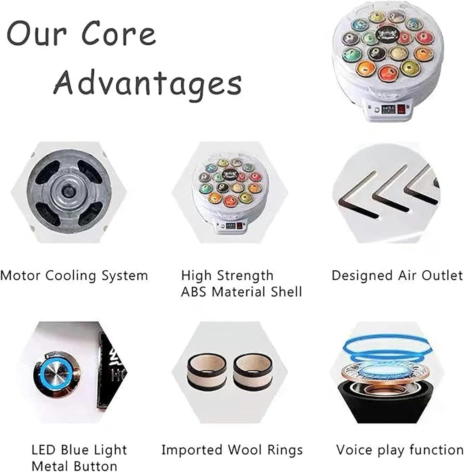 Pool Pool Ball Cleaners of Pool Balls, Pool Polisher Cleaning Machine, Pool Cleaning 2 in 1 ~/