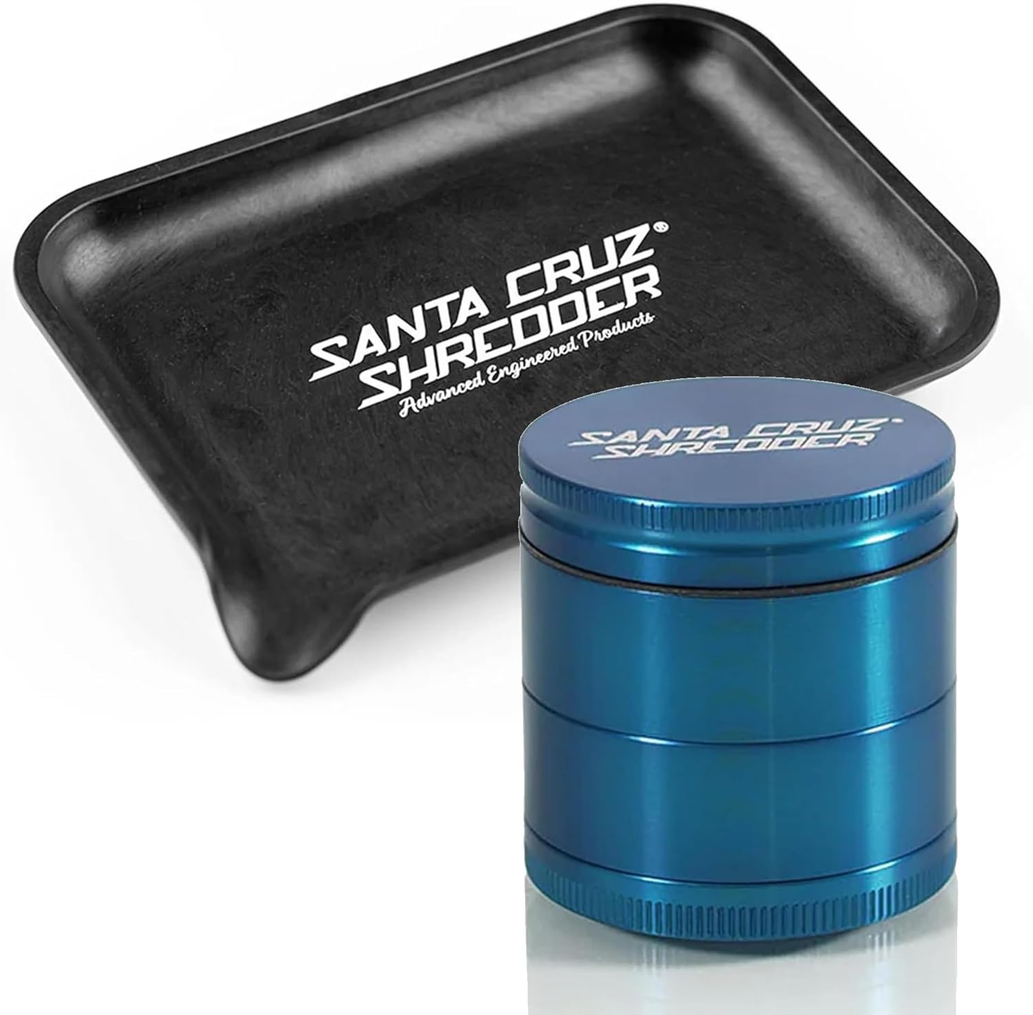 Santa Cruz Shredder Tray - Smooth Rounded Edges, Spout for Easy Filling - Durable Design for Effortless Experience Small