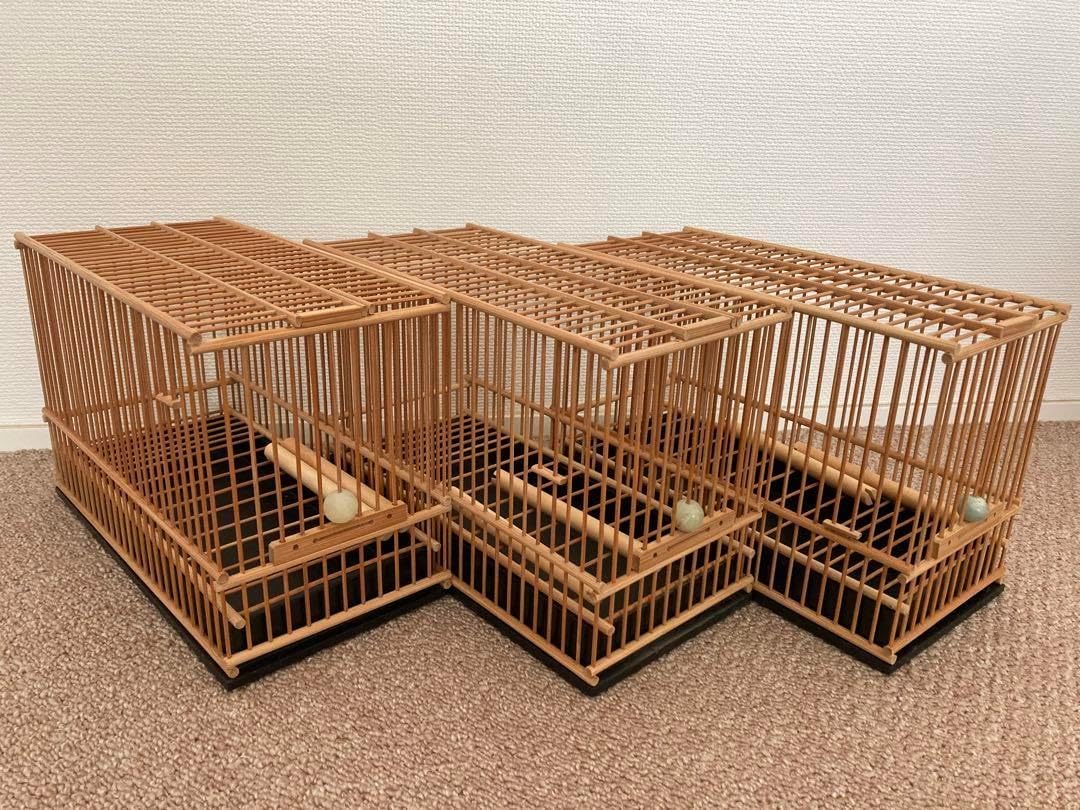 新品　未使用　メジロカゴ　３個セット　（カゴのみ）　昭和　レトロ　鳥かご メジロカゴ 3個セット （カゴのみ） レトロ 鳥かご 2025年最新