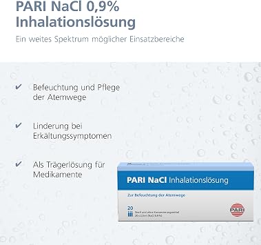 Pari Nacl Inhalation solution Ampoules 20X2.5 ml