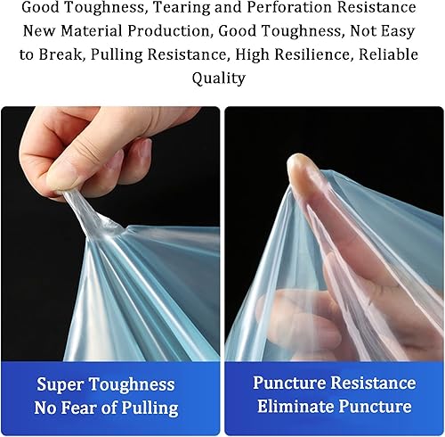 Miniatura 4 de Película de plástico para invernadero, cubierta de planta de suministro de aro para jardinería, agricultura, agricultura, fácil de instalar, láminas