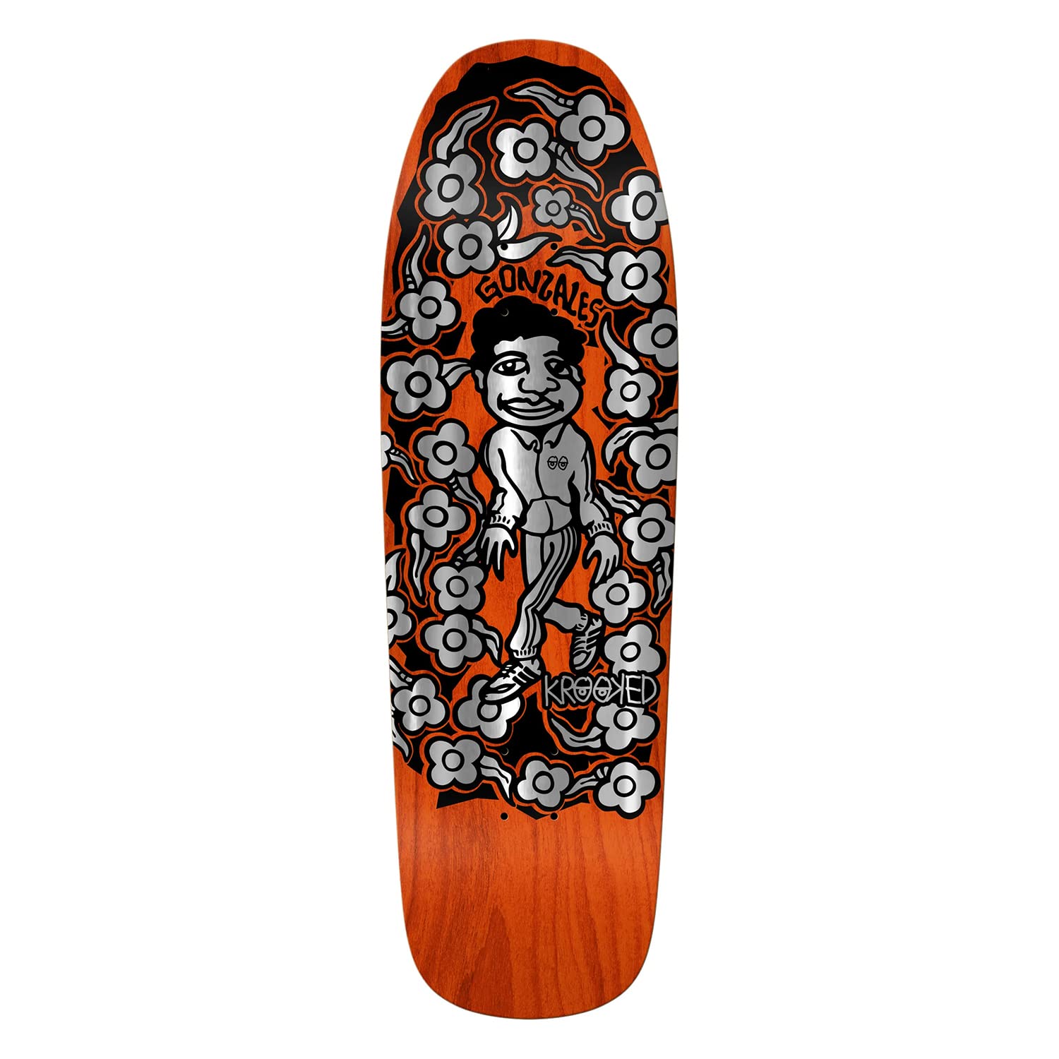 Amazon | Krooked スケートボードデッキ Gonz スウェットパンツ ホイル