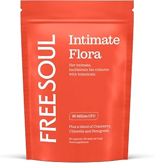 Intimate Flora Probiotics for Women | 20 Billion CFU Fortified with 15,0...