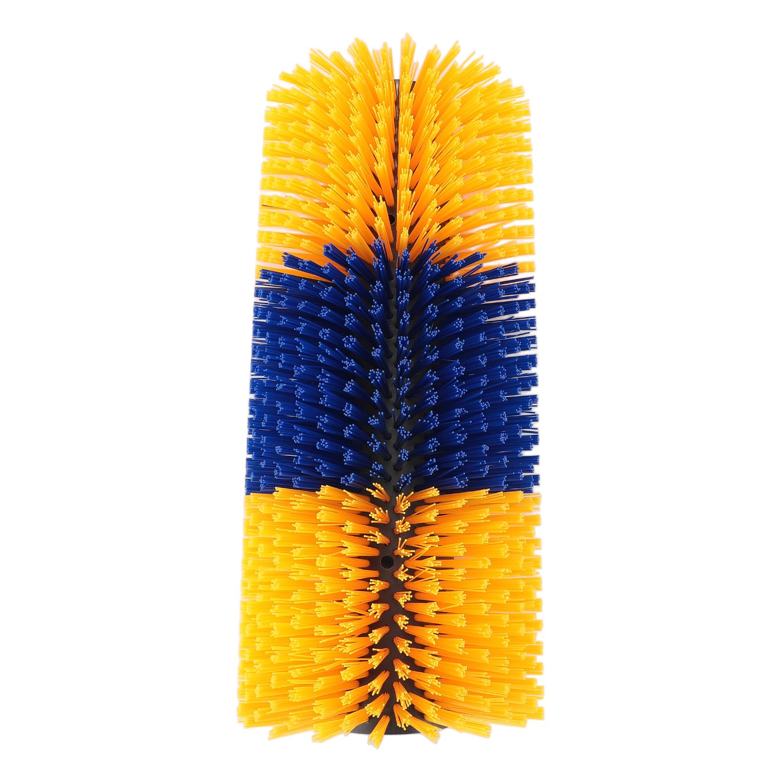 Livestock Scratching Brush Efficient Horse Cow Relieve Itching Full Massage Grooming Brush for Horse Cattle Sheep 435mm (Yellow)