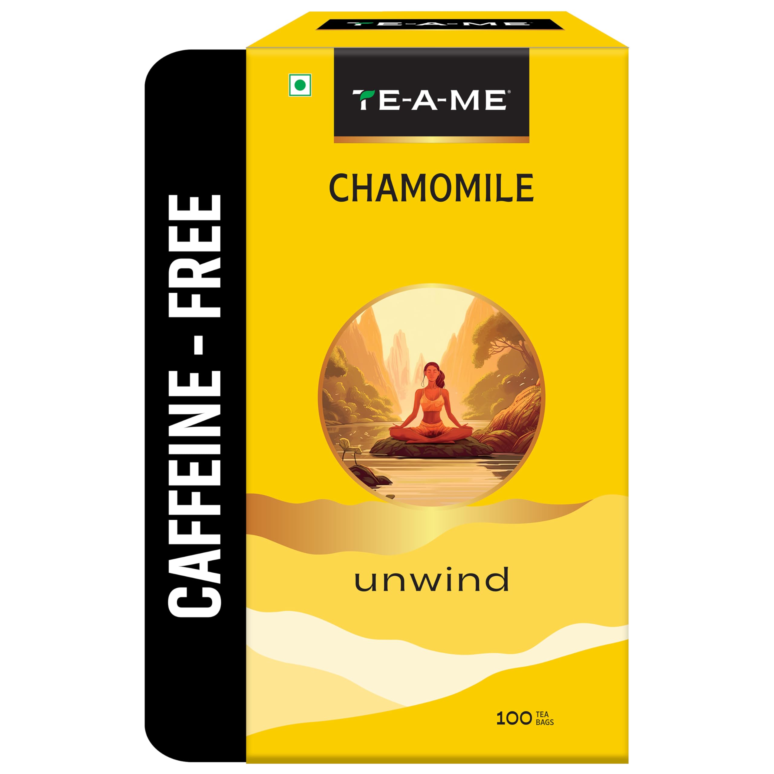Sponsored Ad - TE-A-ME Chamomile Tea - 100 Tea Bags | Chamomile Tea for Sleep | Helps in Stress Relief & Relaxation
