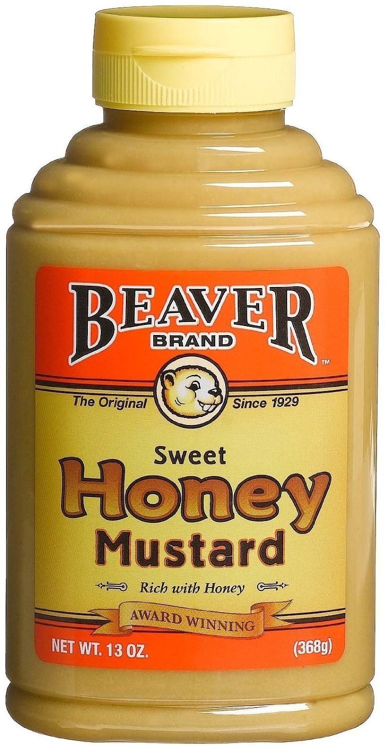Beaver Honey Mustard 13 OZ (Pack of 3)