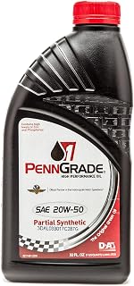 PennGrade 1 Brad Penn Partial Synthetic Motor Oil 20W50