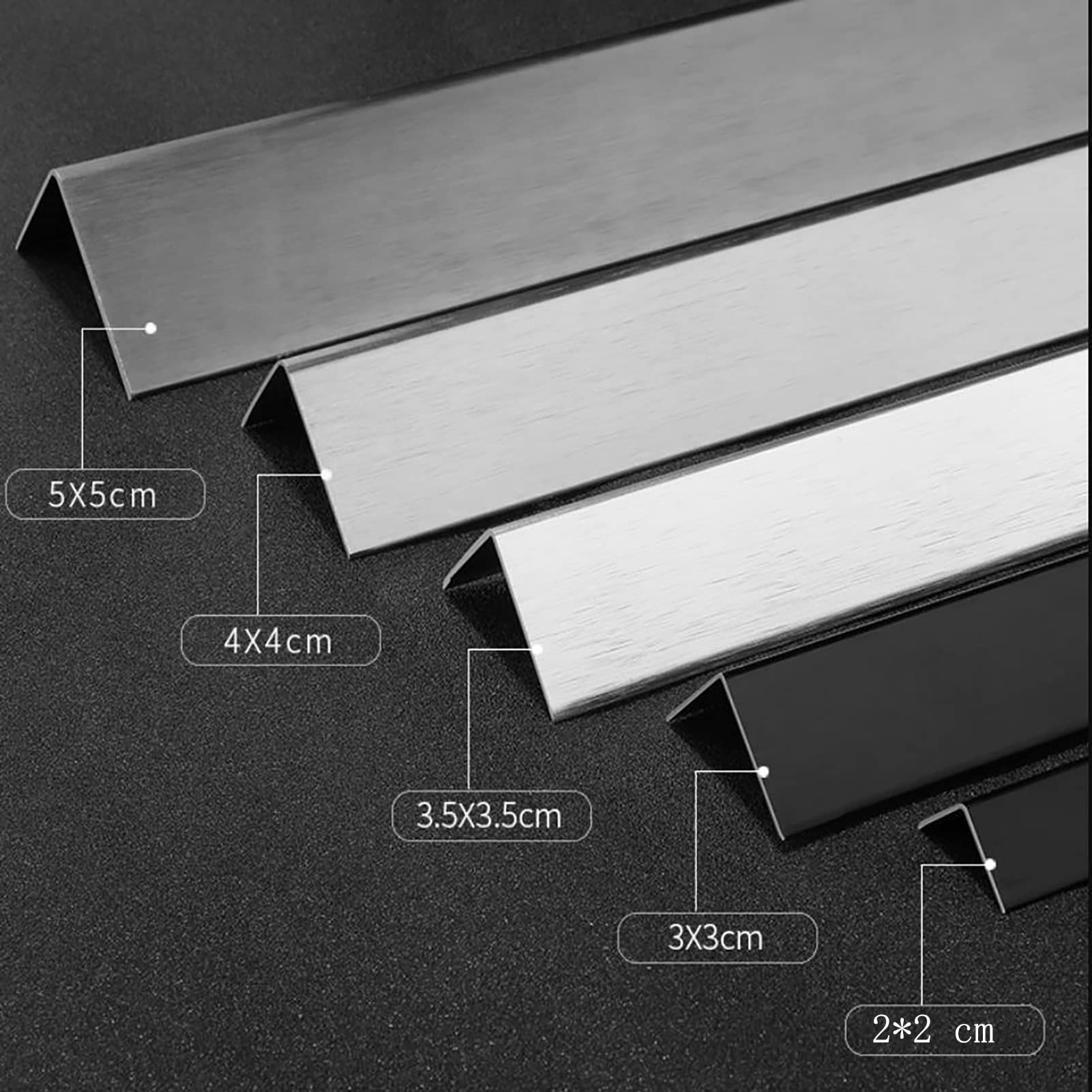 Osłony narożników, Gładka osłona narożna, dekoracja(W 0.8 in (L 1.2M/3.9 ft))