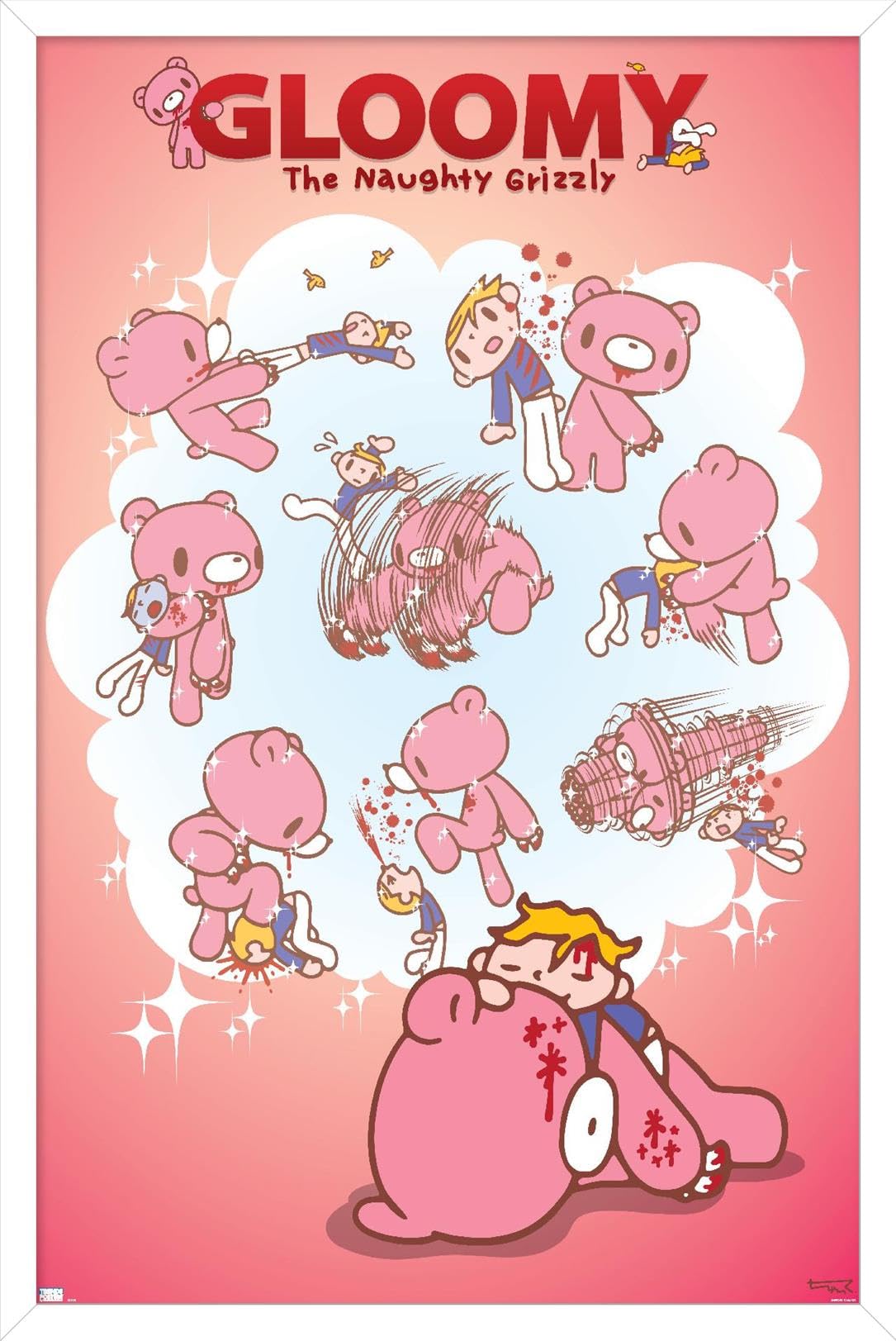 Gloomy Bear - Dreaming Wall Poster, 14.72