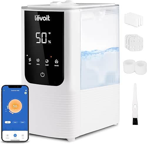 LEVOIT Humidifiers for Bedroom Home, Smart Warm and Cool Mist