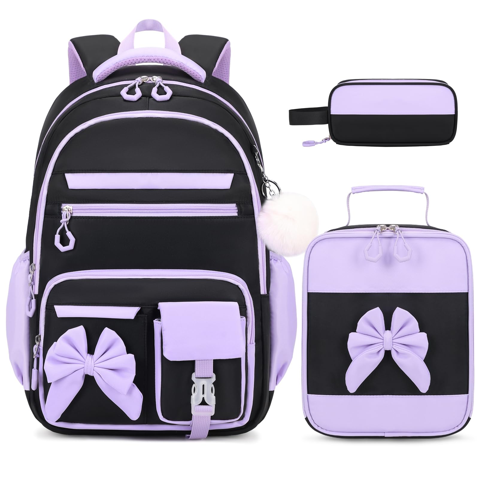 DIGOBAY Girls Backpack Set