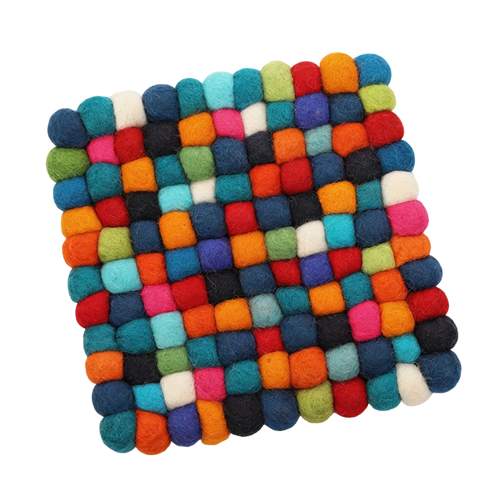PANGBOER Placemat Decorative Kitchen Mat Pots Trivet Practical Table Mat with Nonslip Base for Everyday Use Dining Table Defender