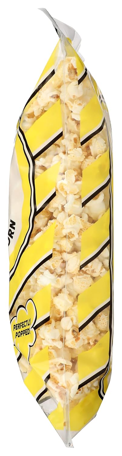 Slim Kim Plain Popcorn, Low Sodium, 6 Ounces (Pack Of 8)
