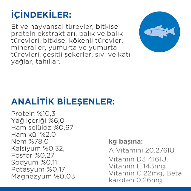 Foto 4 de 5 de Hills Pet Nutrition S.L. SP Feline Kitten Blue Fish 12 Bolsitasx85G 604038 * 1000 g