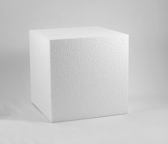 CalCastle Craft EPS Foam Blocks and Cubes, 8" Cube Amazon.co.uk Home