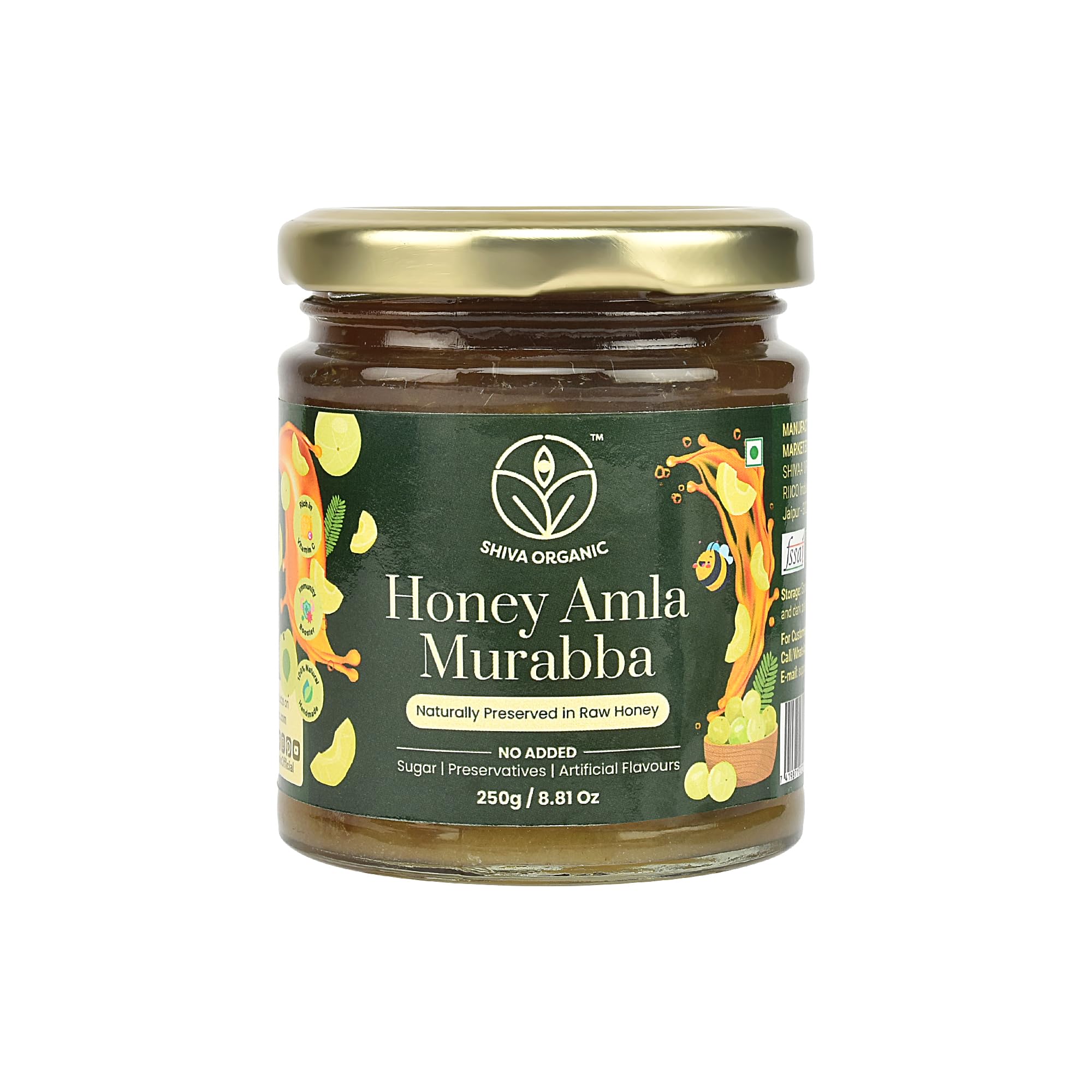 Shiva Organic Amla Murabba (250 g)-image-40