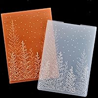 Vista 3 de Kwan Crafts 3D Tree Woodland Background Plastic Embossing Folders for Card Making Scrapbooking and Other Paper Crafts 3050933