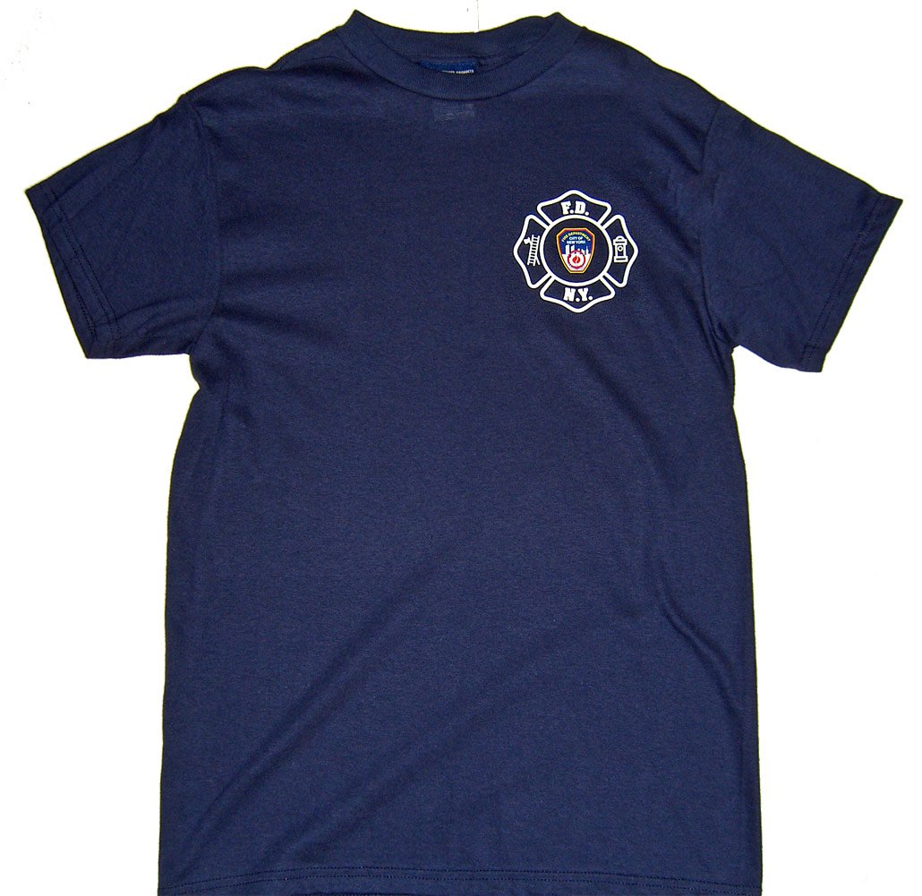 FDNY Stripe Navy Tee
