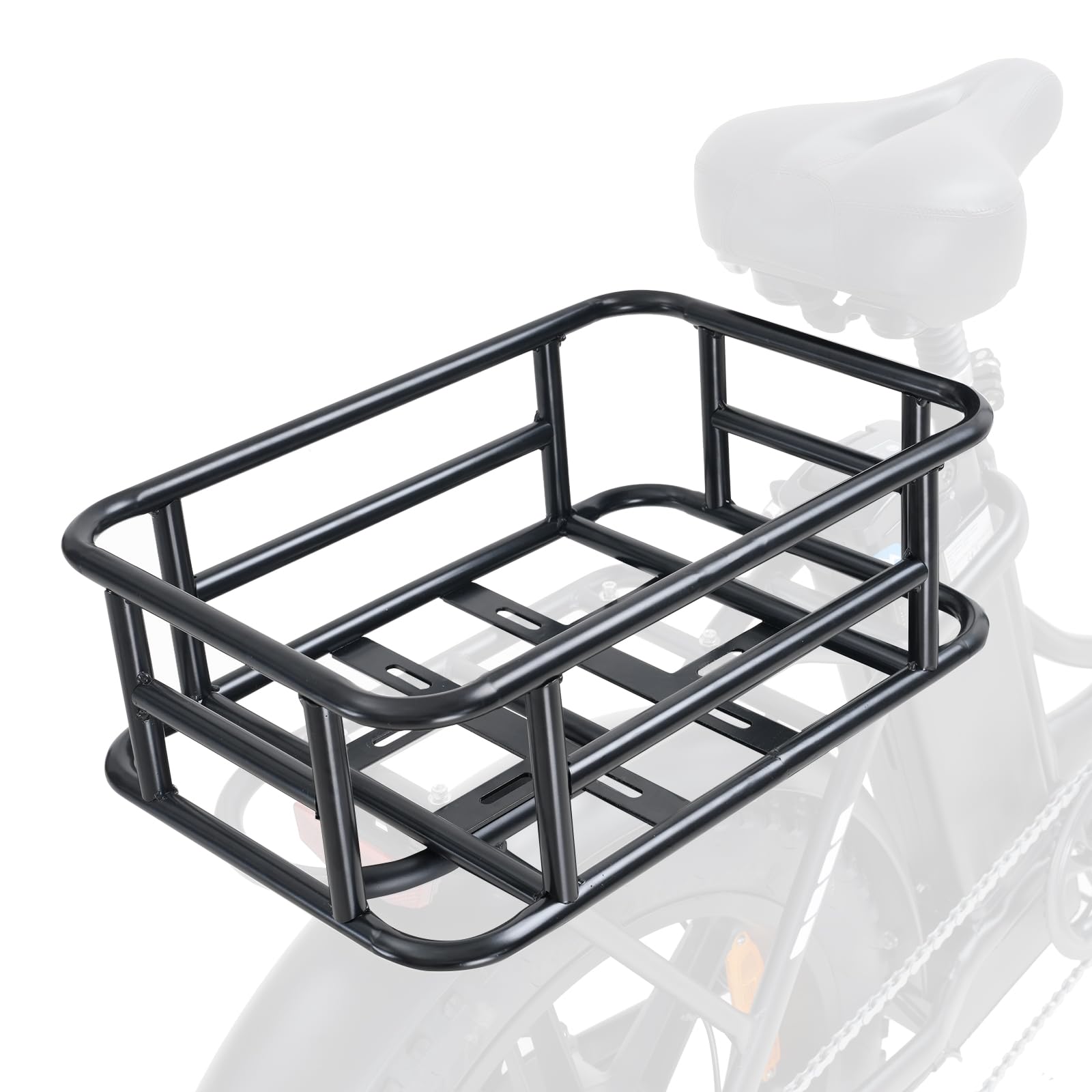 Fahrradkorb,Gepäckträgerkorb,Hinterradkorb,inkl. Befestigungsmaterial für Fahrrad Gepäckträger