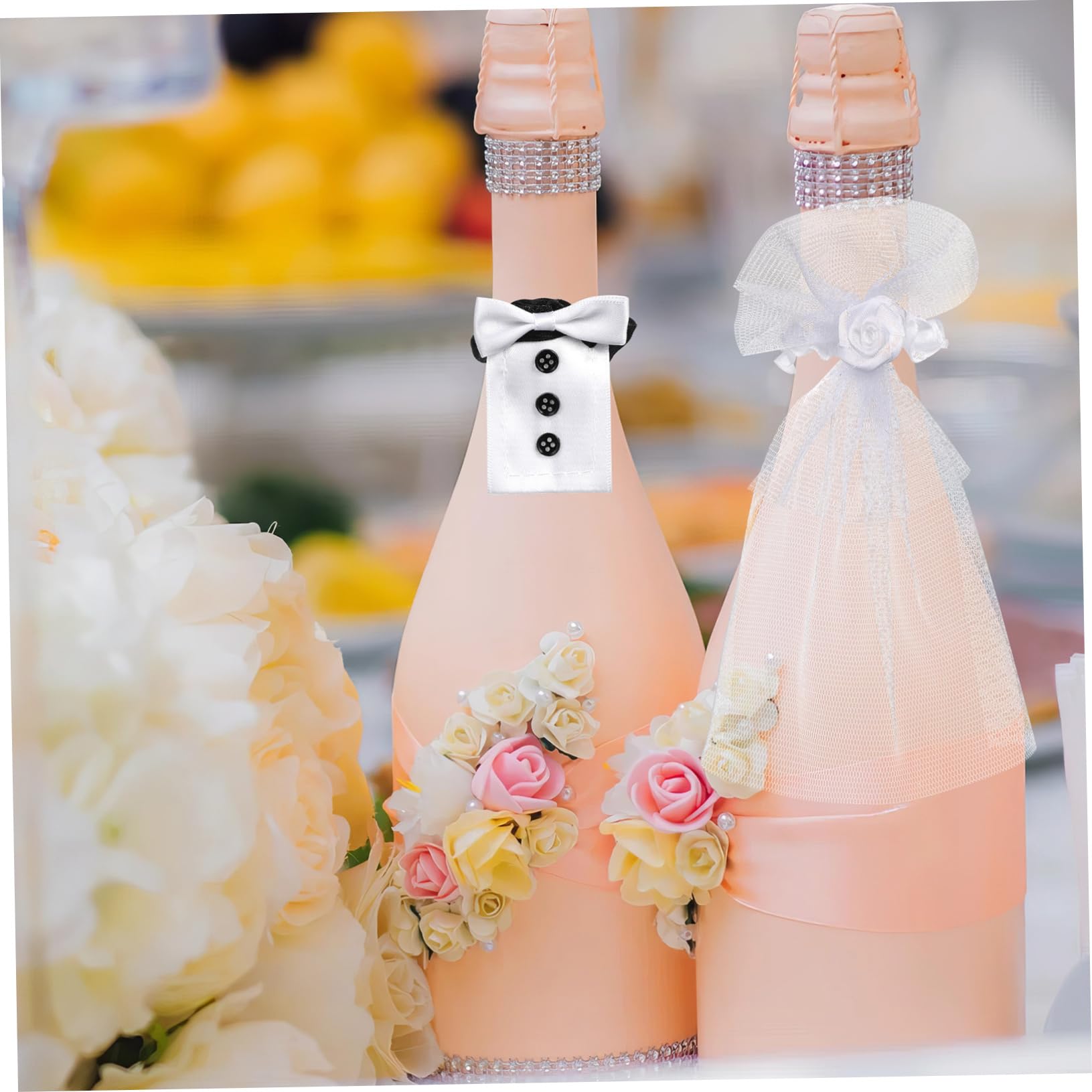 Decoraciones De Recepción De Boda Con Botellas Tendencias En