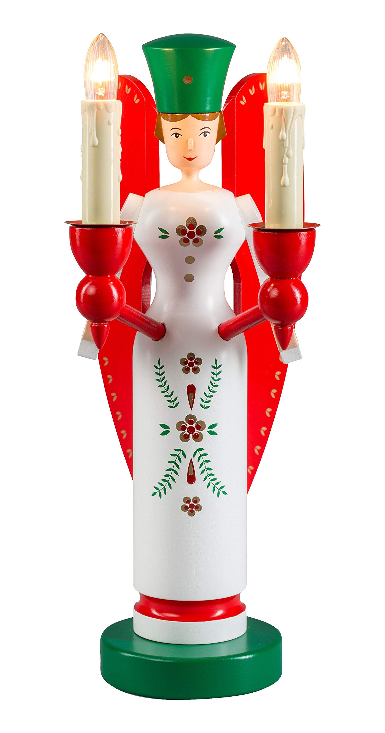 Chandelier Ange Seiffen Richard Glaesser le cadeau traditionnel idéal en bois