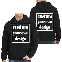 Custom Men's Sweatshirts Hoodies Add Logo Name Design Personalized Pullover Sweater