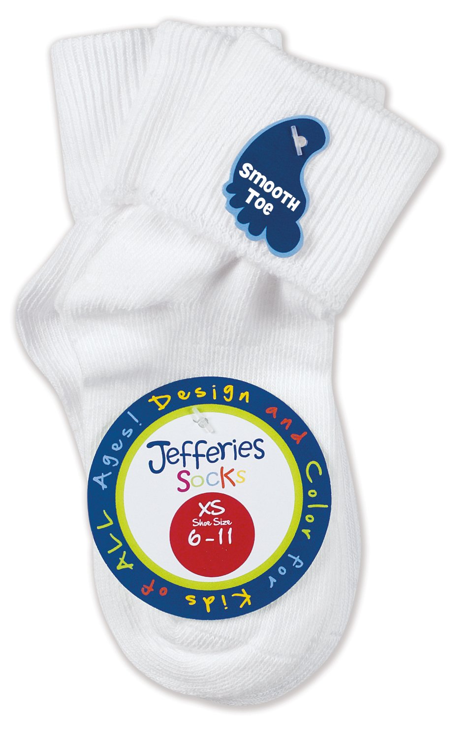 Jefferies Socks Girls School Uniform Seamless Dress Turn Cuff Ankle Socks 3 Pair Pack