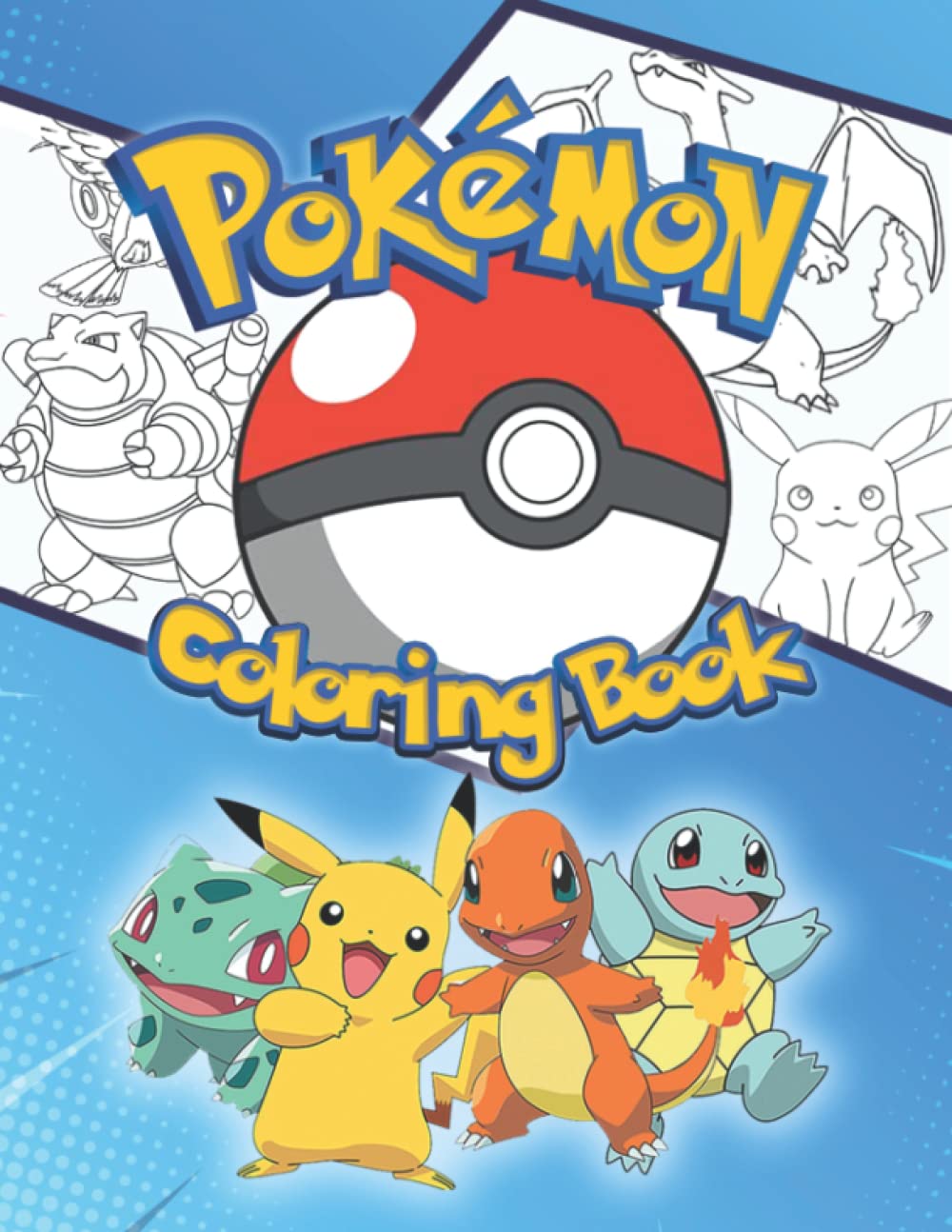 Buy Pokémon Coloring Book: New 2022 Edition Pokémon Jumbo Coloring Book. Premium Pokémon ...