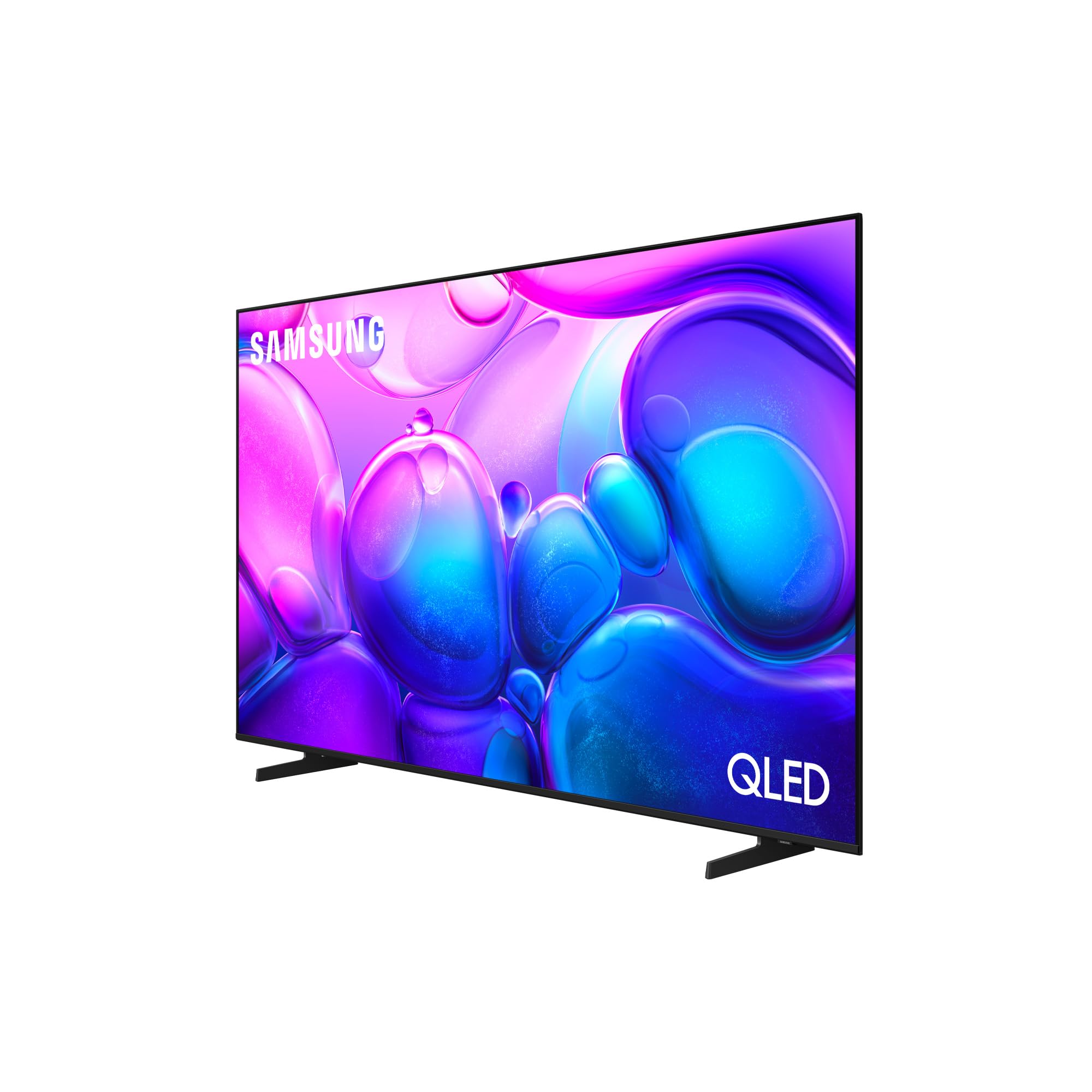 Samsung Smart TV 55'' QE55Q6FAAUXZT QLED 4K, Q4 Lite Processor, Per Cinema e Sport, 4K AI Upscaling, OTS Lite & Adaptive Sound, Metal Stream Design, Vision AI, PACCHETTO INTRATTENIMENTO, 2025
