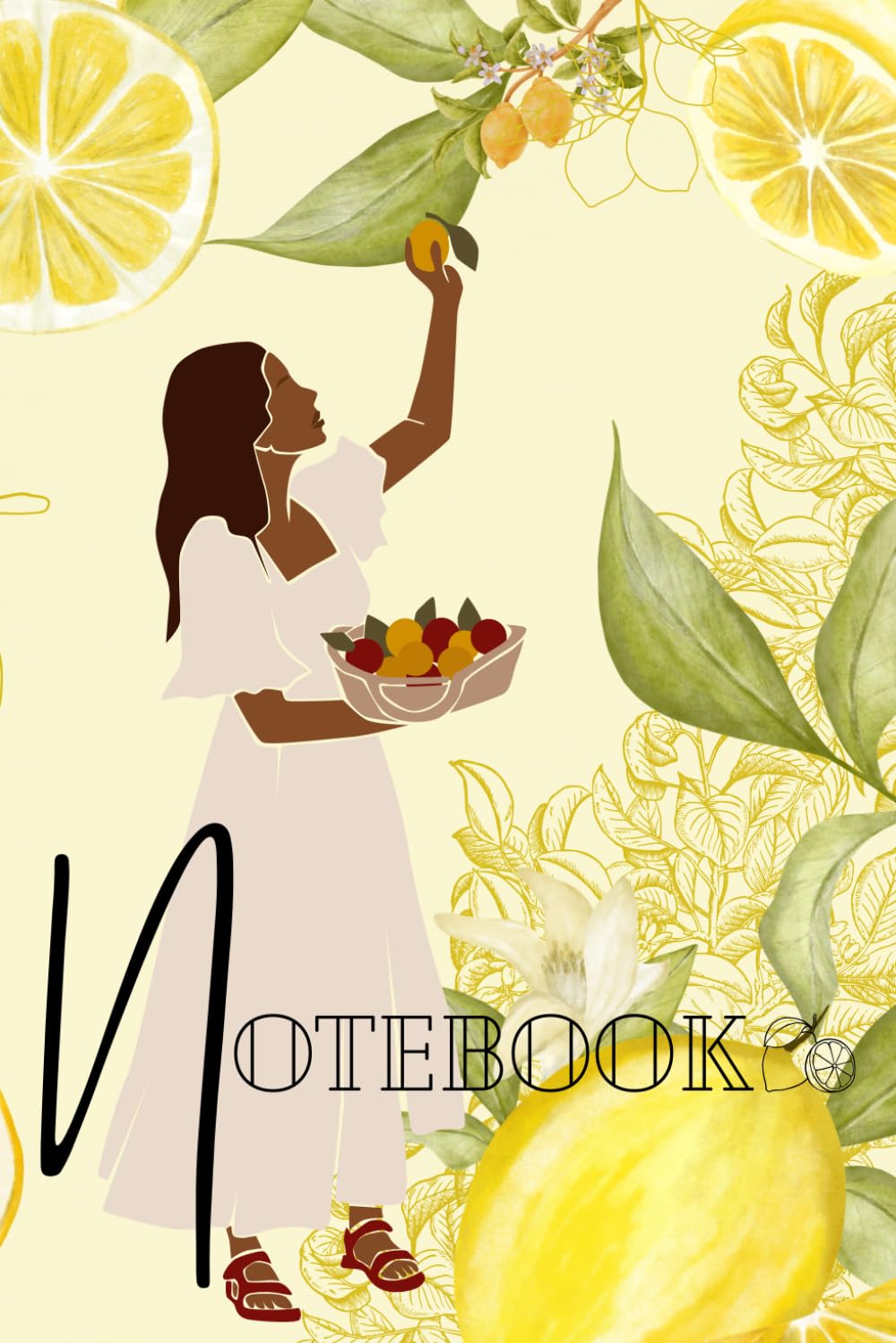 Lemon Harvest Themed Notebook [122 Ruled Pages] 6 x 9 Perfect for Gifting: Notebook | Journal | Diary | Notepad