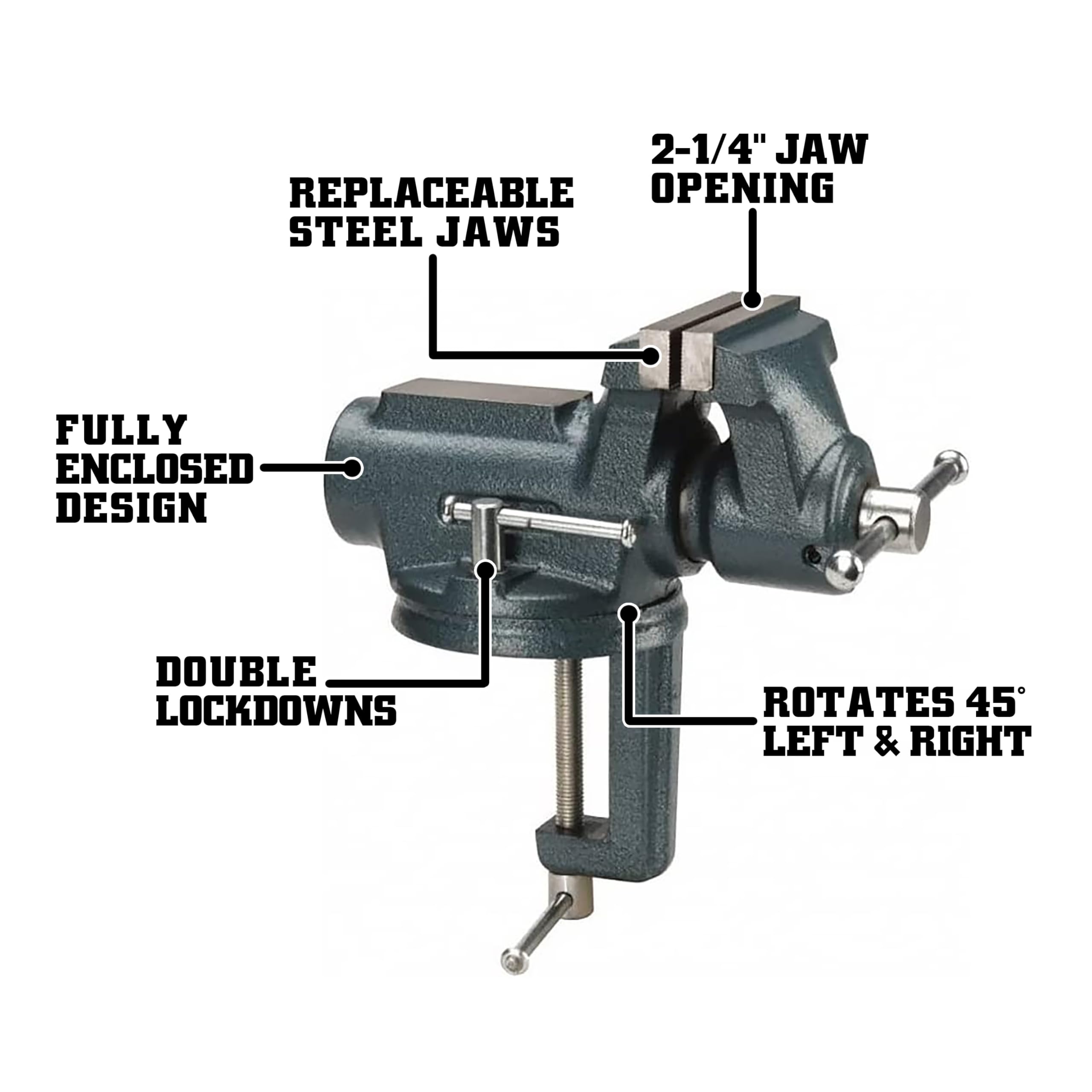 Amazon.com: Wilton Super-Junior Clamp-On Vise, 4