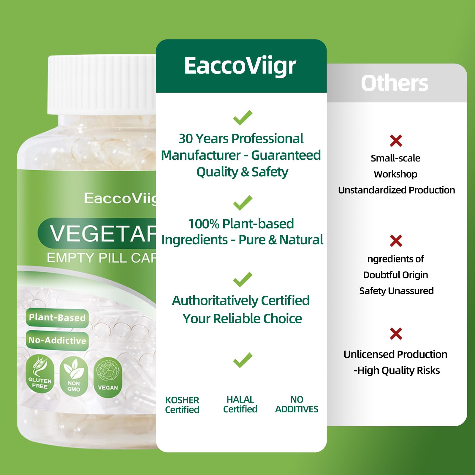Capsule vuote di misura 2, 100 capsule vuote trasparenti, misura 2, con kit di riempimento, capsule vegane vegetariane riempibili, vuote per vitamine, facili per integratori fai da te