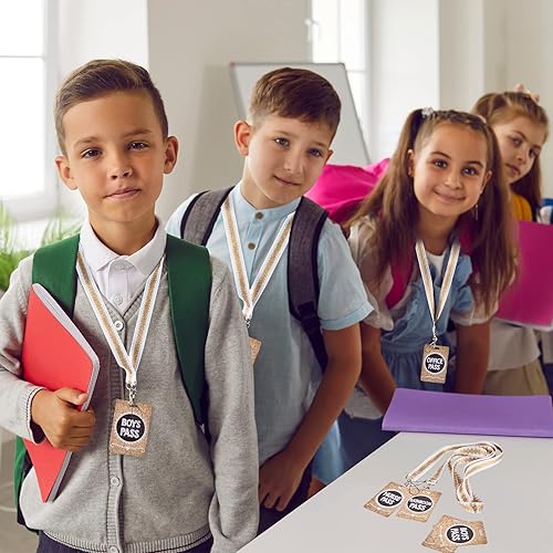 Miniatura 6 de 8 juegos de cordones para pases de aula, pases de aula, pases irrompibles, pases de aula para baño, baño, biblioteca, escuela, pases para oficina,