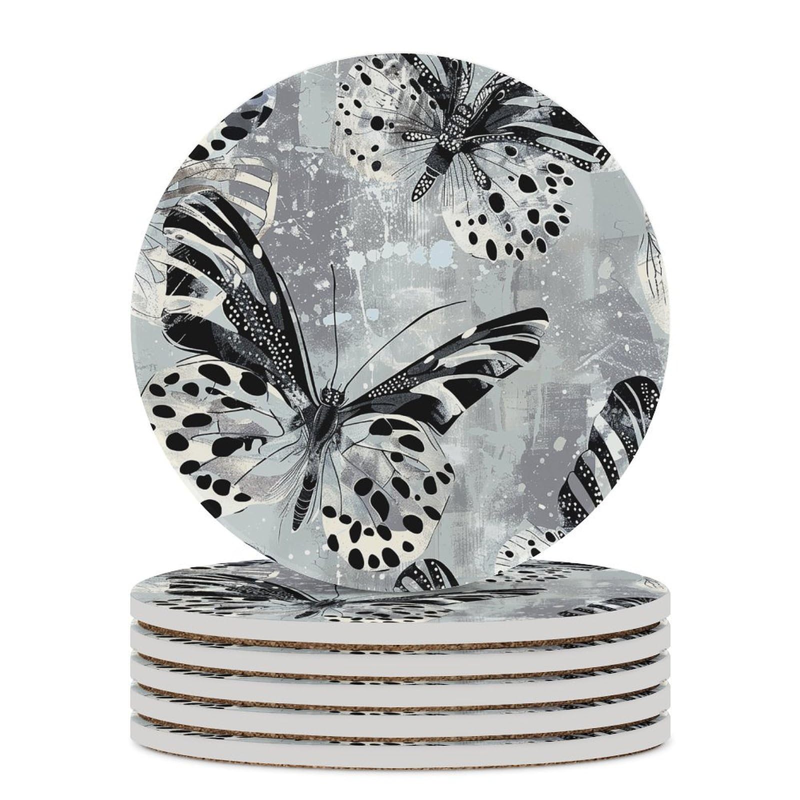 Dessous de verre céramique anti-tache et anti-rayure pour table
