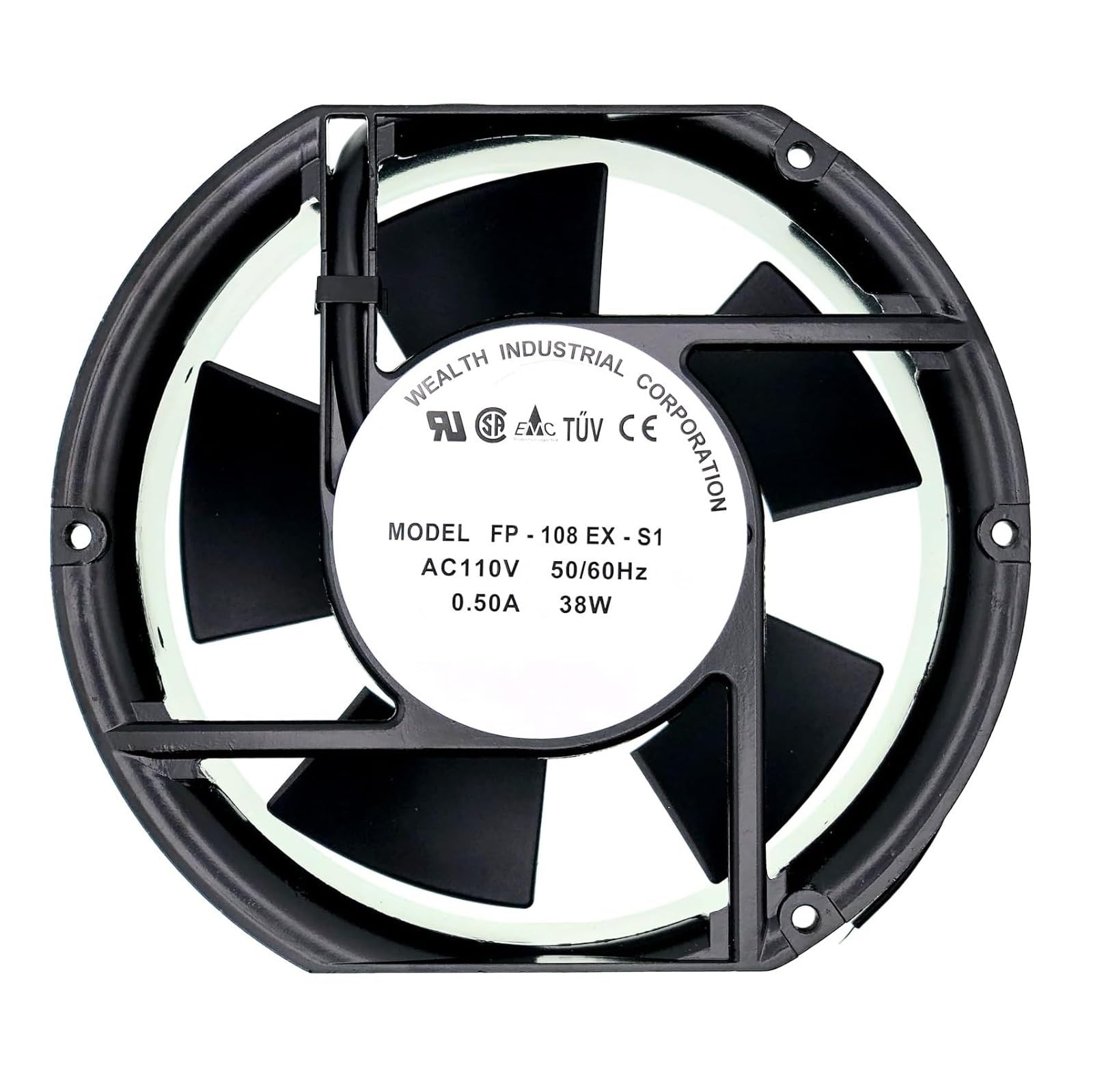 EAHWCXSD FP-108EX S1-S fan AC220/240V 0.22A 38W 172x150x51mm