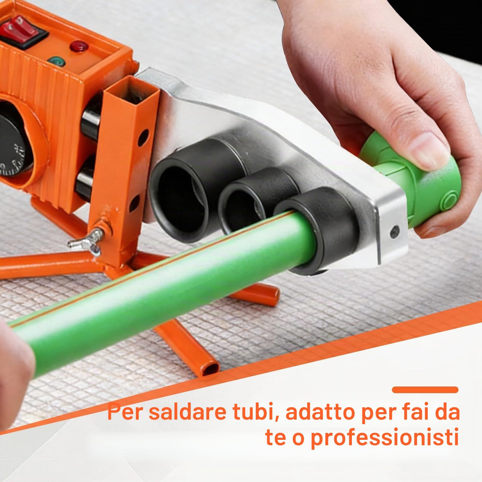 CPROSP Polifusore Saldatore per Tubi in Polipropilene 2000W