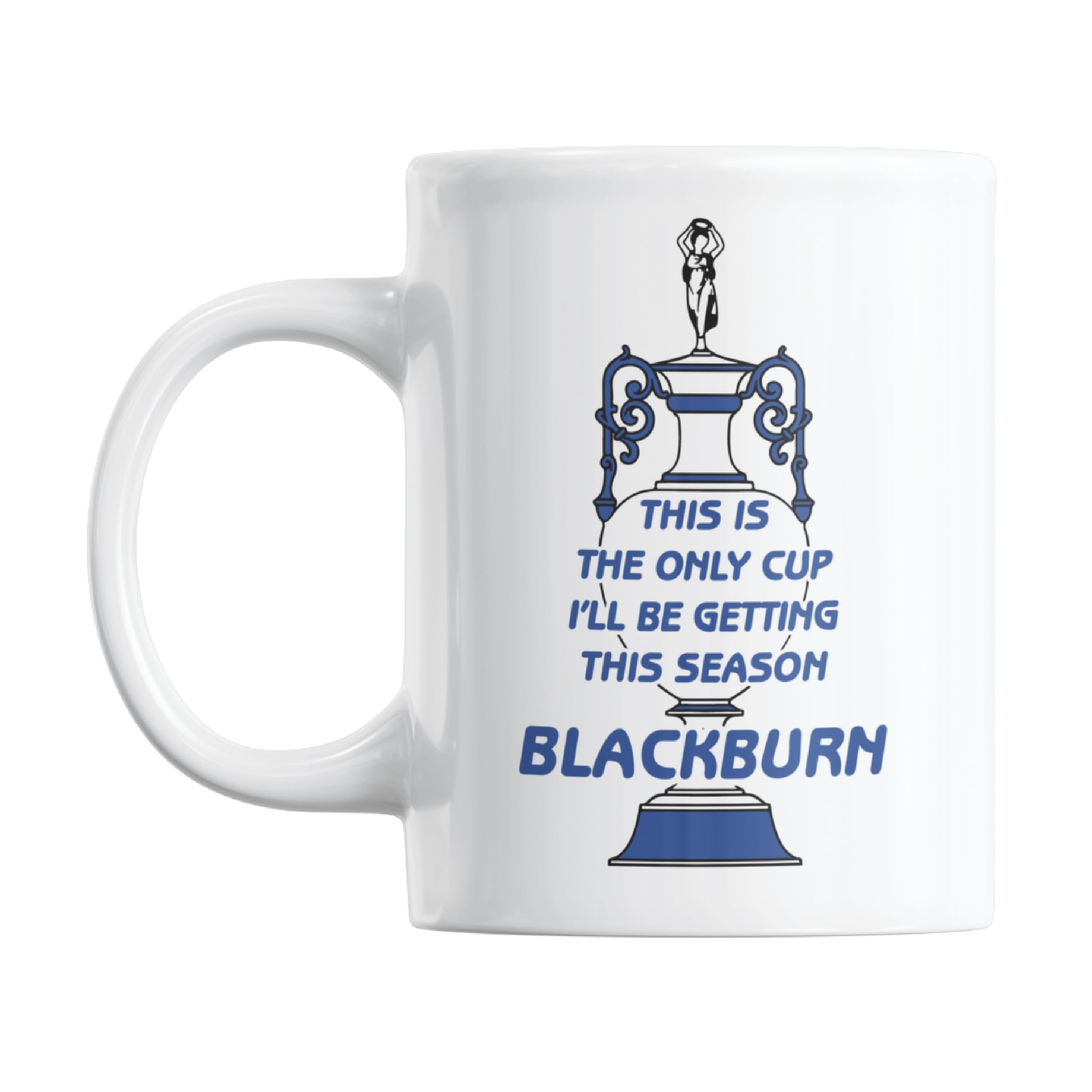 Mug Gift for Blackburn Fans | Football Secret Santa Mug Gift for Blackburn Supporters | Football Stuff, Joke Mug for Friends, Colleague, Cousin, Uncle, Dad, Father, Son, Brother 11oz — image 1