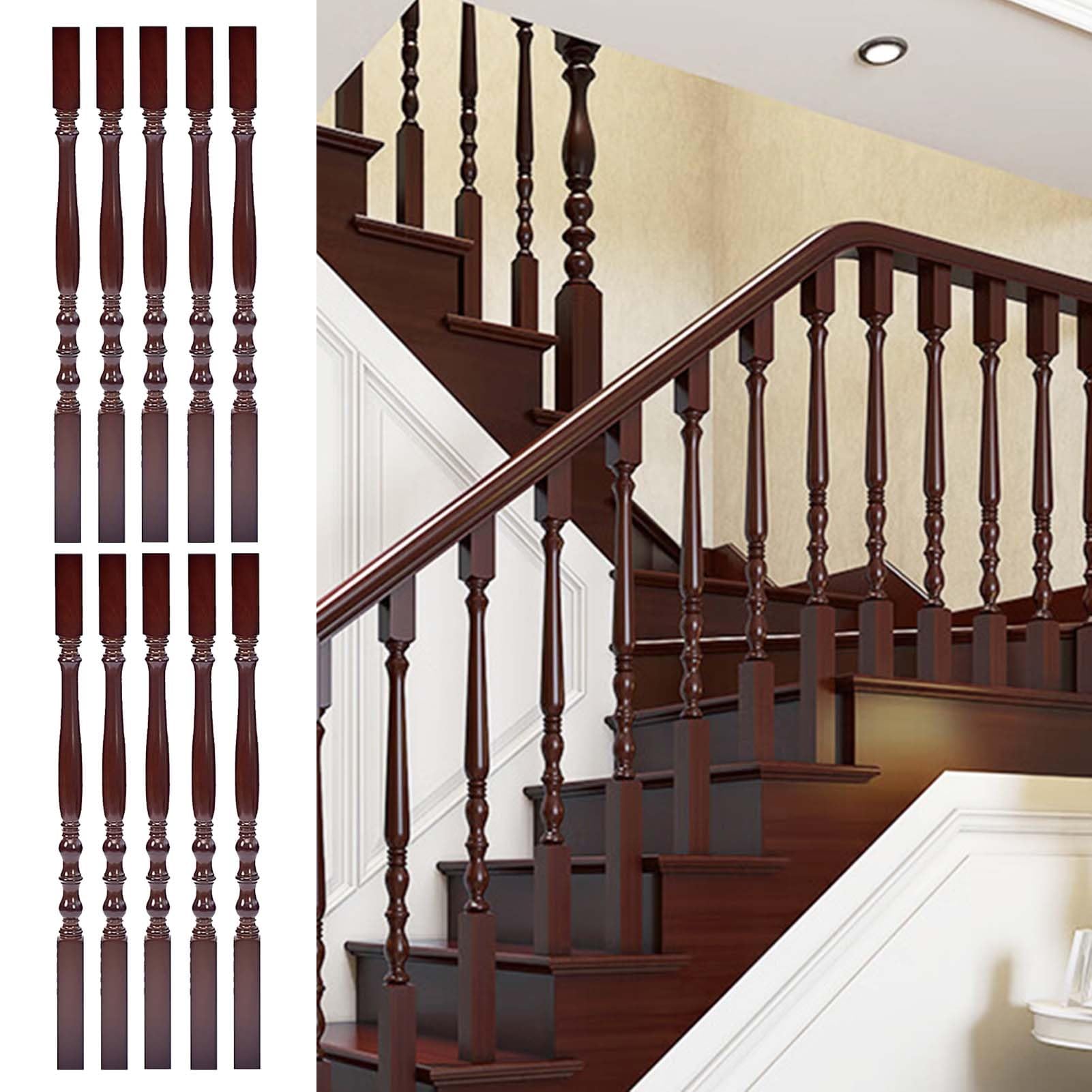 Stair spindles, Stair Spindles Classic Wood Baluster Spindle for Remodeling